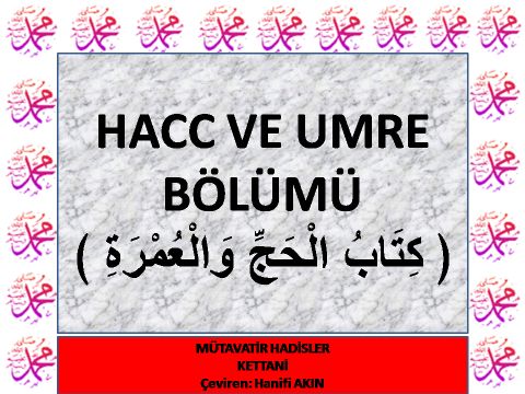 HAC VE UMRE BÖLÜMÜ