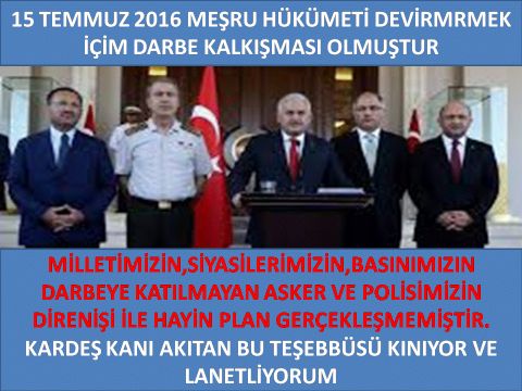 15 TEMMUZ 2016