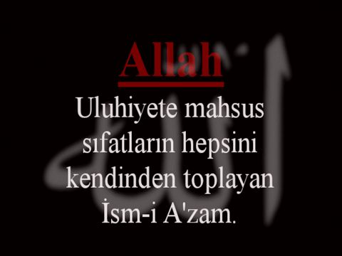 ALLAH CELLA CELALUHU