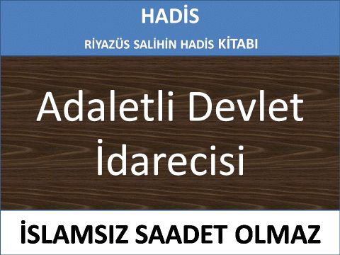 Adaletli Devlet İdarecisi