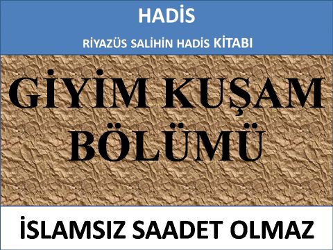 GİYİM KUŞAM BÖLÜMÜ