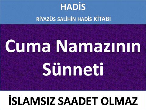 Cuma Namazının Sünneti