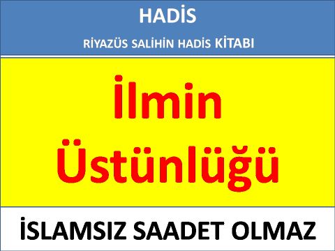 İlmin Üstünlüğü