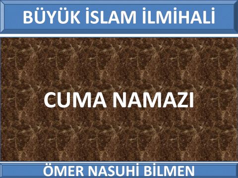 CUMA NAMAZI