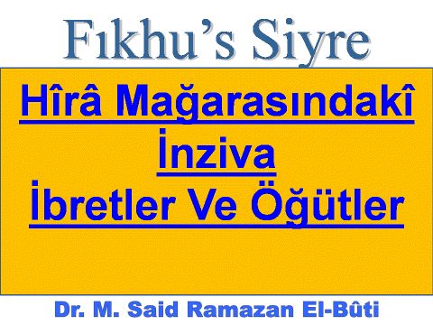 Hîrâ Mağarasındakî  İnziva