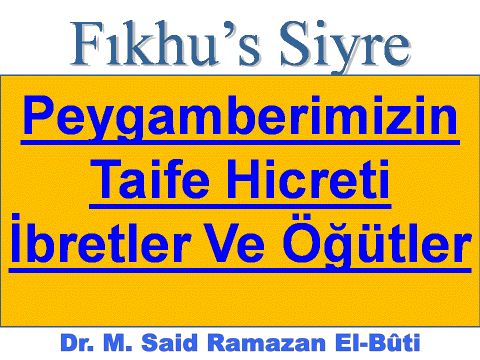 Peygamberimizin Taife Hicreti